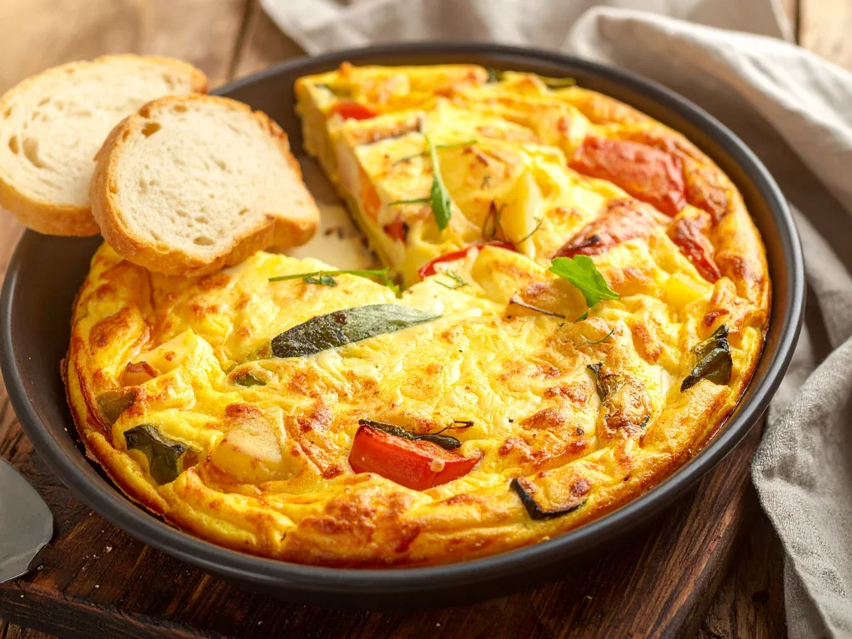 Frittata aus Resten