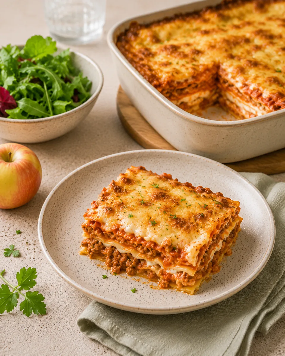 Lasagne mit Hackfleisch