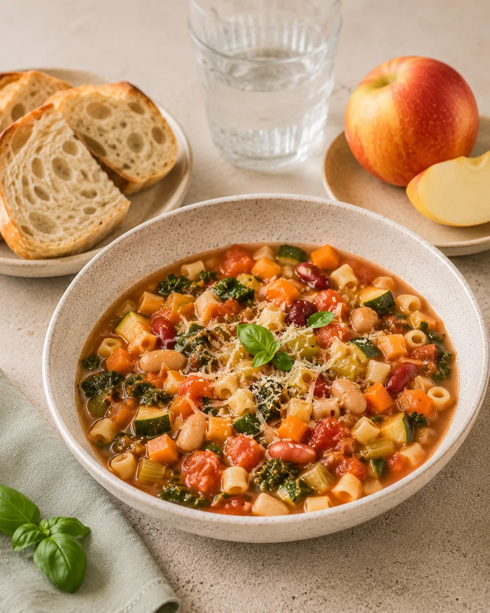 Minestrone – italienische Gemüsesuppe
