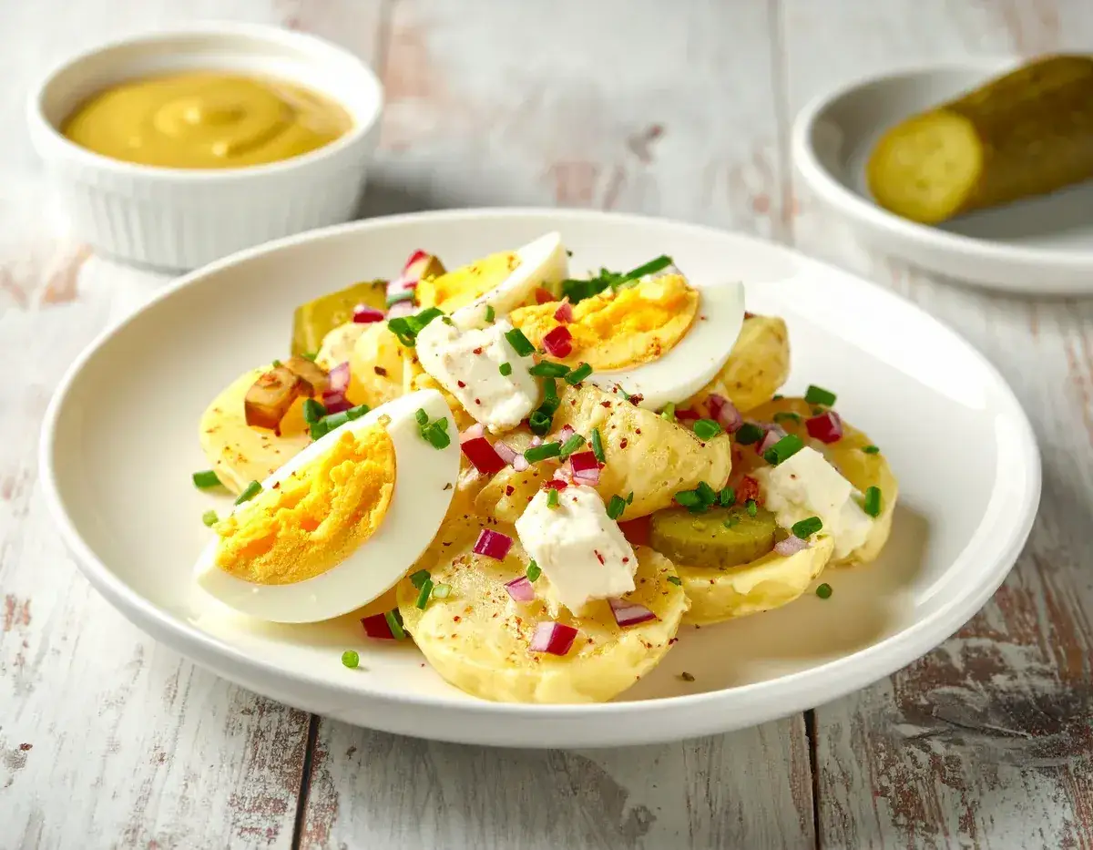 Kartoffelsalat mit Ei