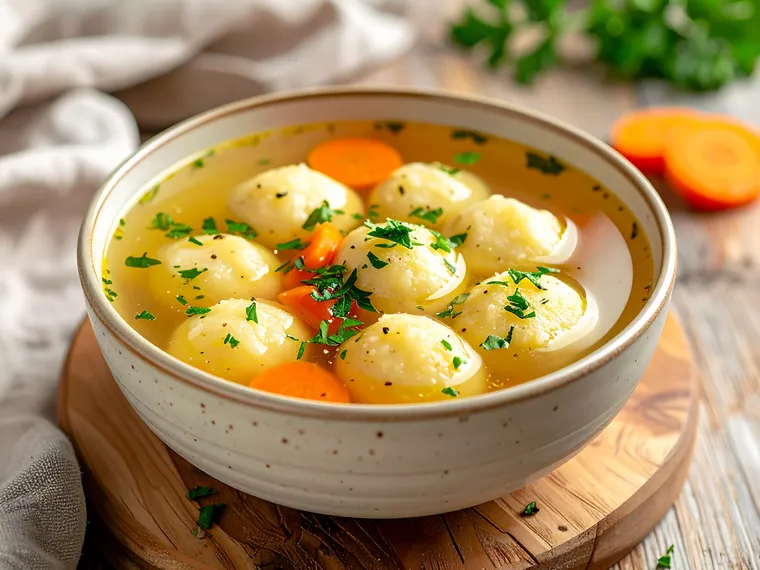 Grießklößchensuppe